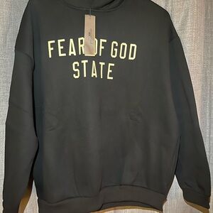 Fear of God Essentials Charcoal Hoodie